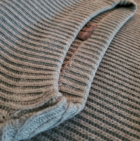 cotton Vince Camuto grey asymmetrical sweater - Picture 7 of 14